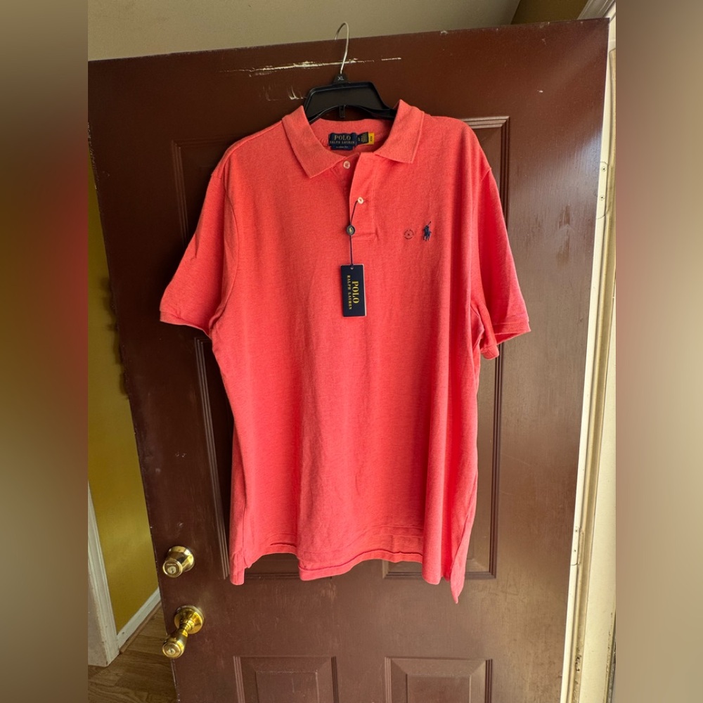 Men’s Classic Fit Ralph Lauren Polo Size XL NWT